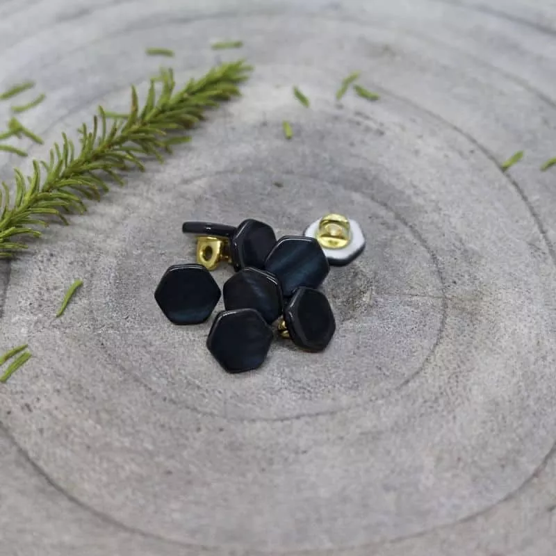 10mm Quartz Button (each) Night