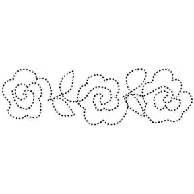 1954 Rose Vine 4×14 Stencil