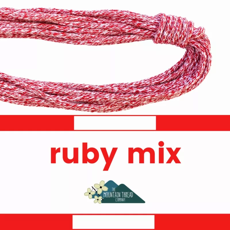 3/16 Rope Ruby Mix 10 Yards