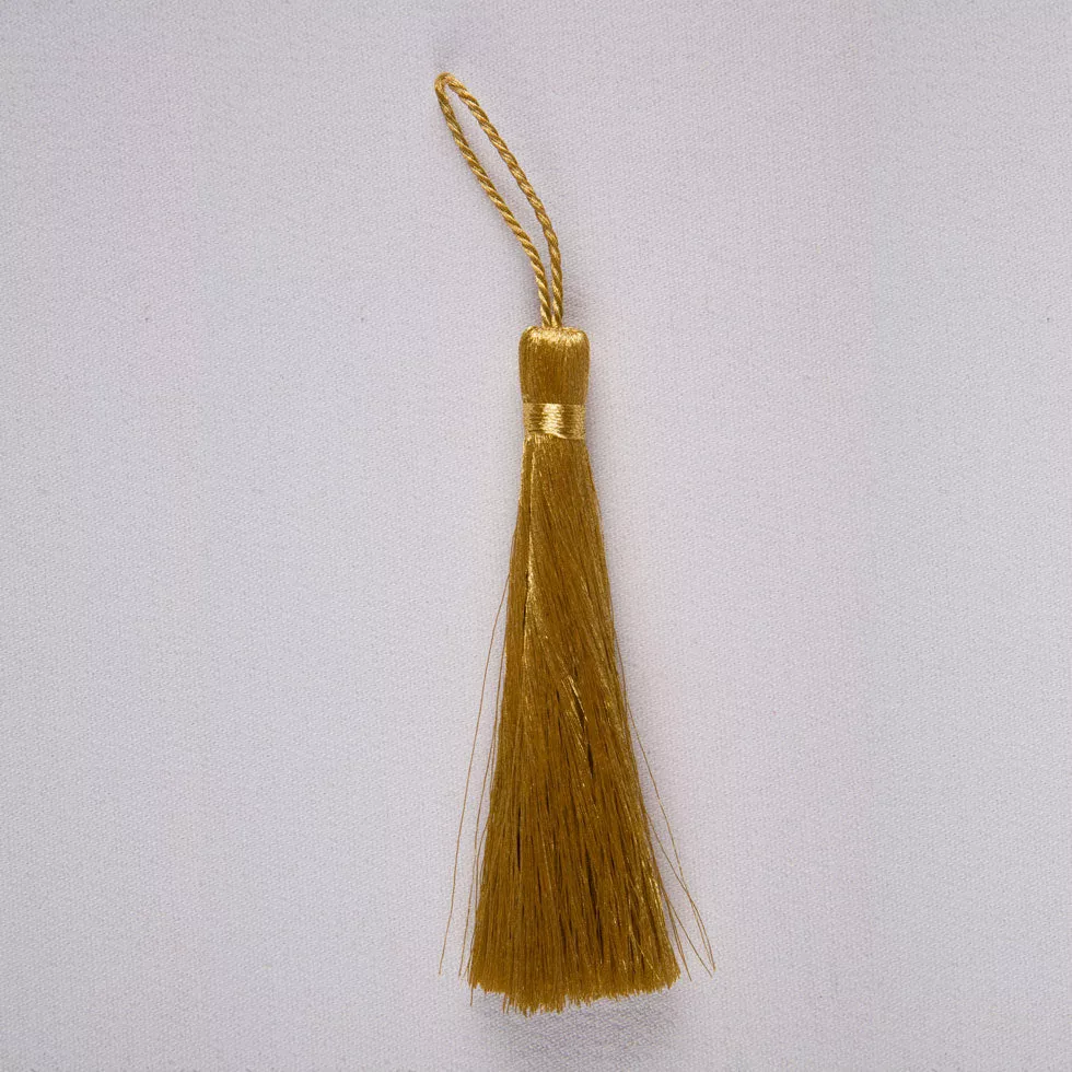 3.5″ Metallic Gold Basic Tassel