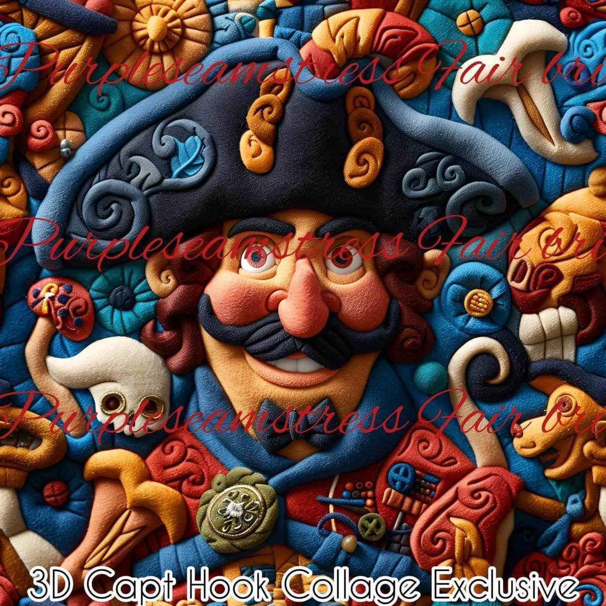3D Capt Hook Collage ExclusiveF…