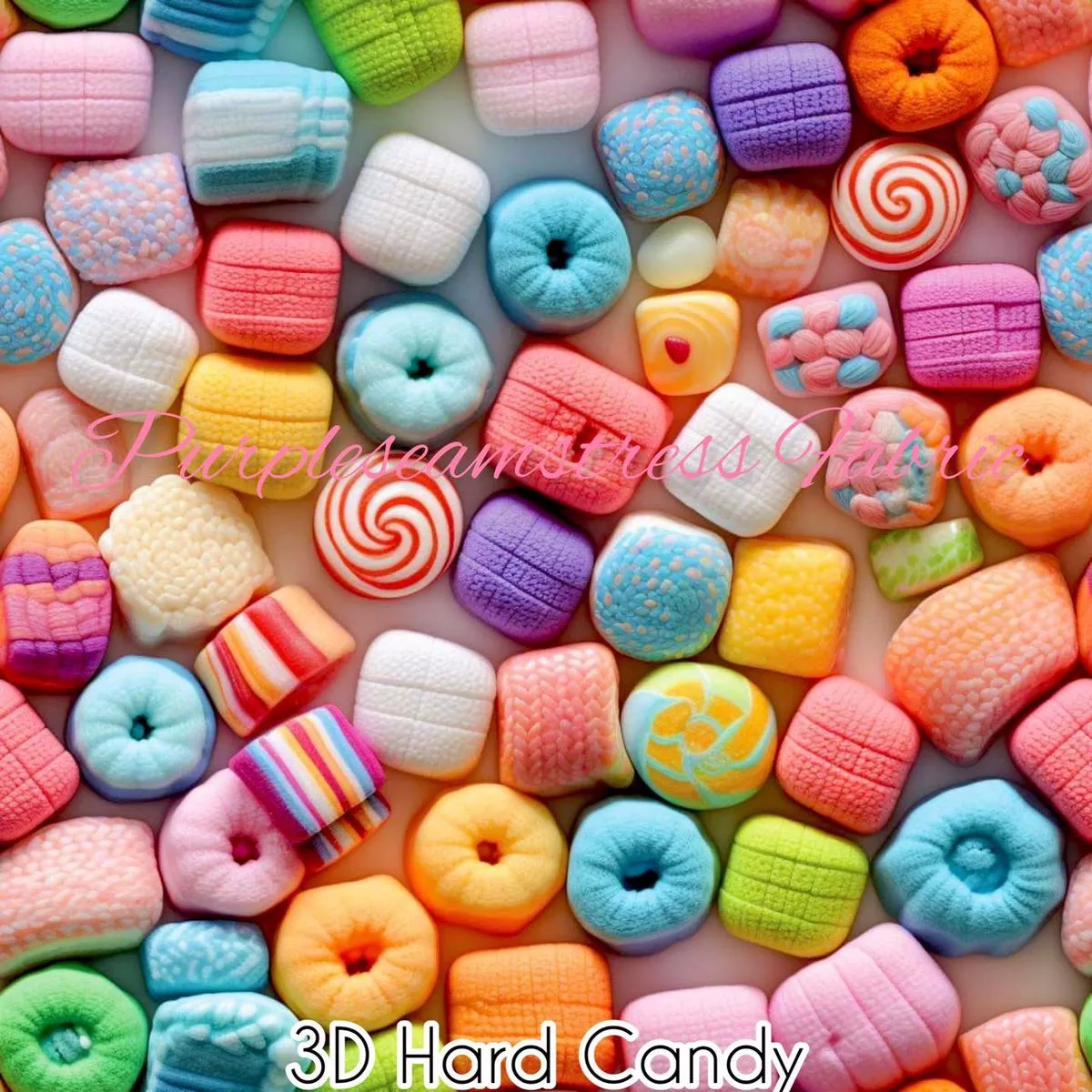 3D Hard CandyFabric