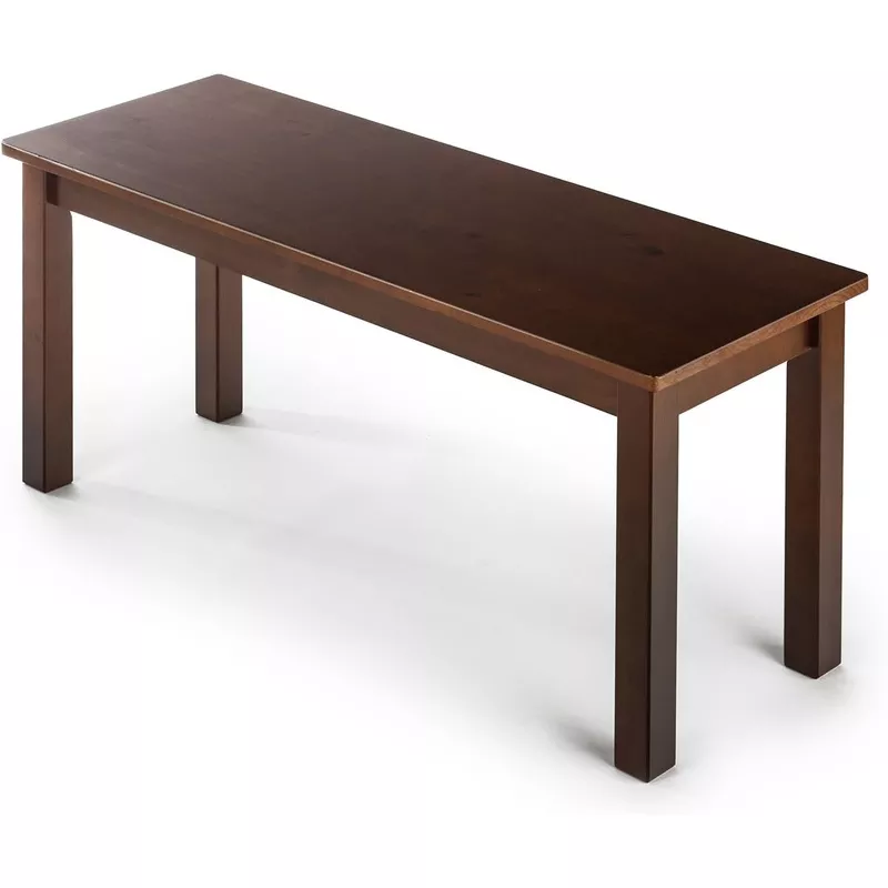 40-Inch Solid Wood Dining Bench Espresso
