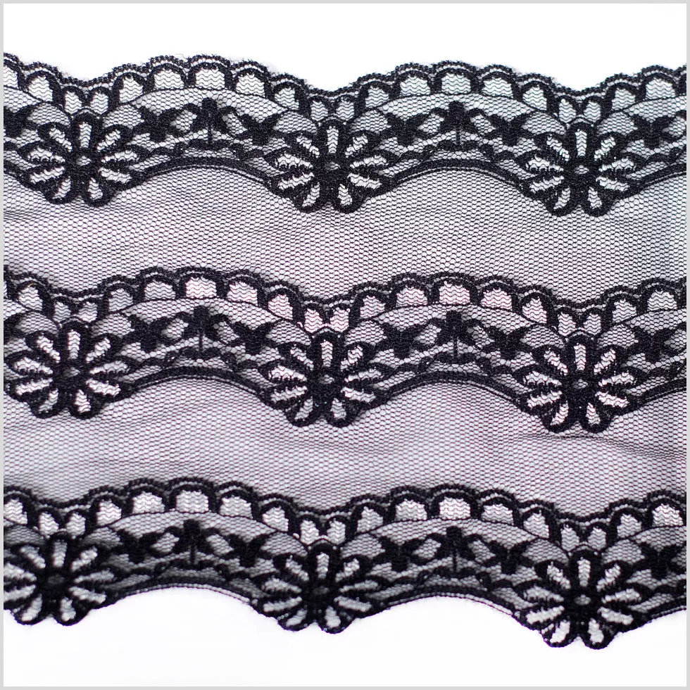 5″ Black Lace
