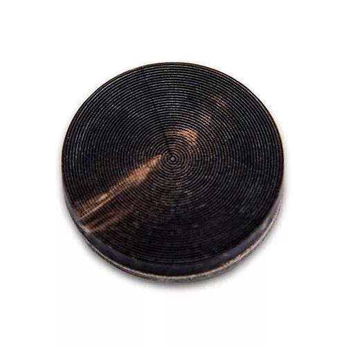 7/8″ Spiral Varigated Brown Plastic Button