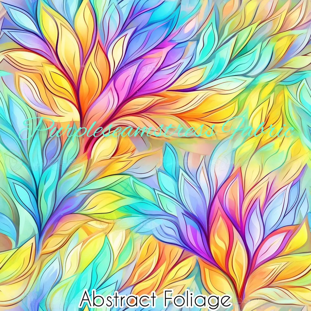 Abstract FoliageFabric
