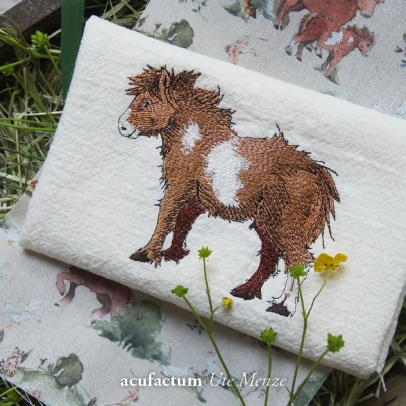 Acufactum MACHINE EMBROIDERY FILE – Pony
