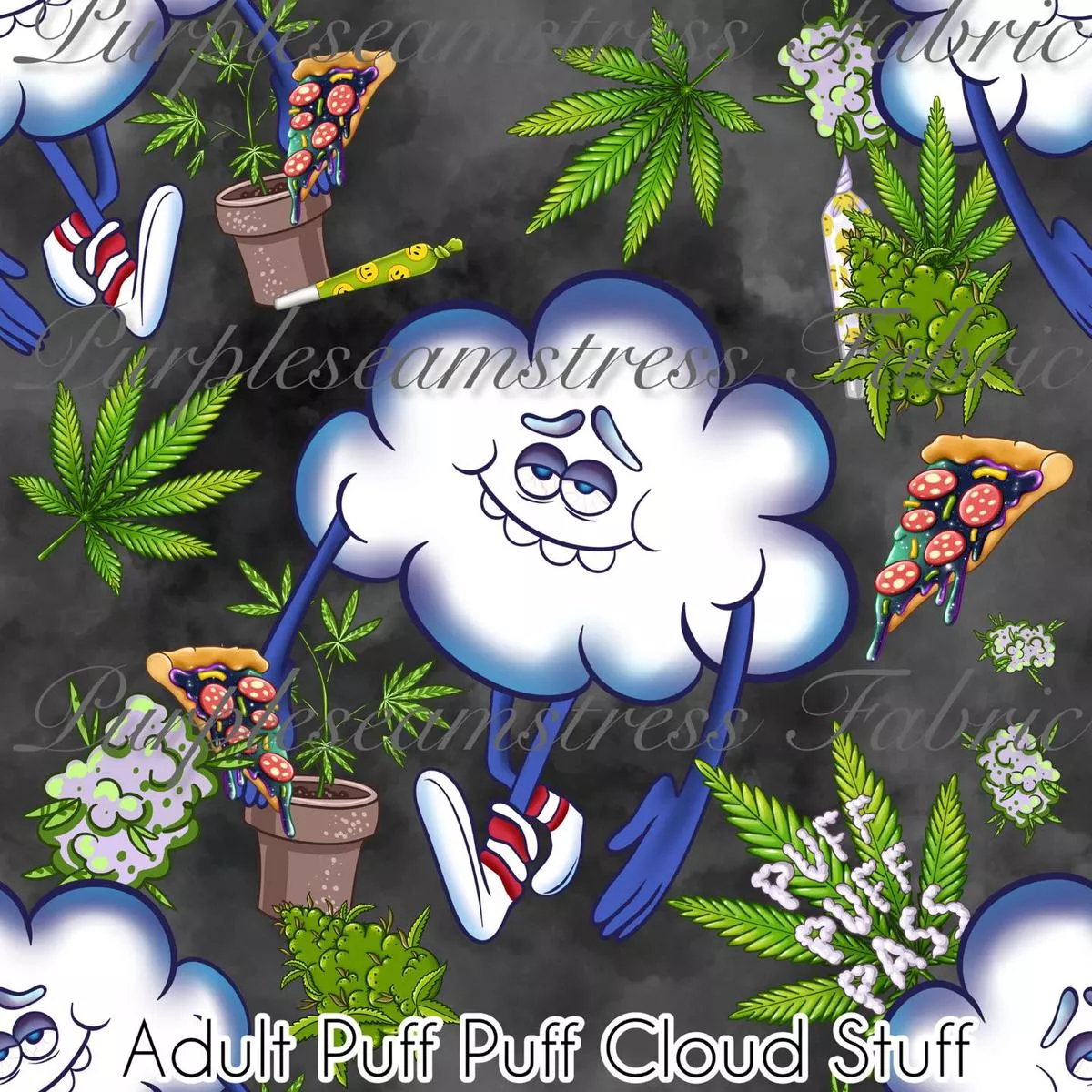 Adult Puff Puff Cloud StuffFabr…