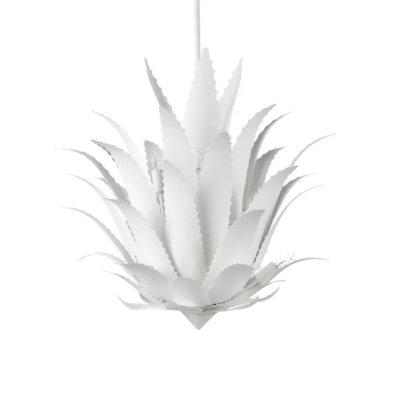Agave White Chandelier