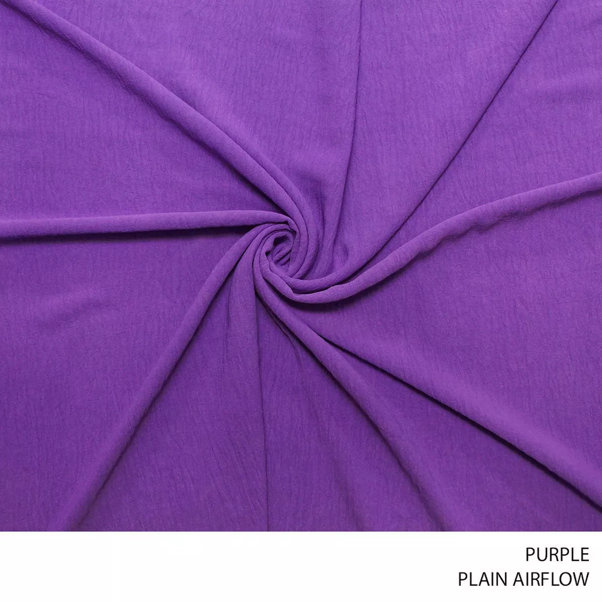 Airflow Plain Fabric 150cm Purple