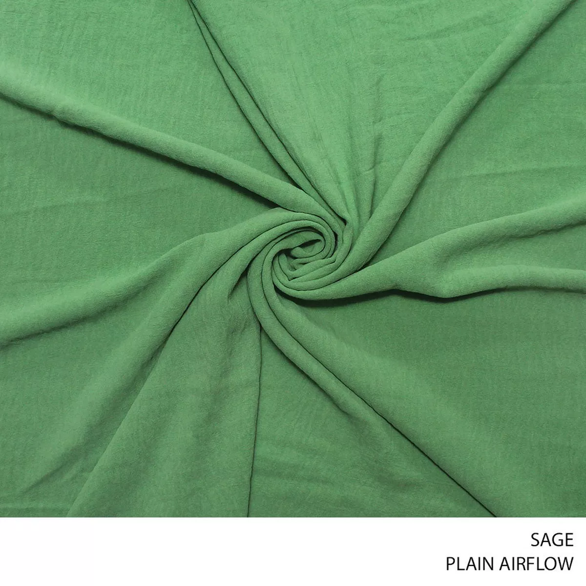 AIRFLOW PLAIN FABRIC 150CM SAGE