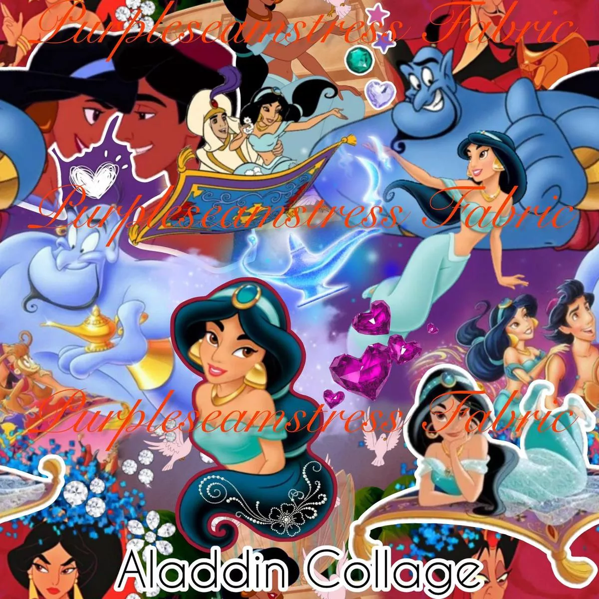 Aladdin CollageFabric