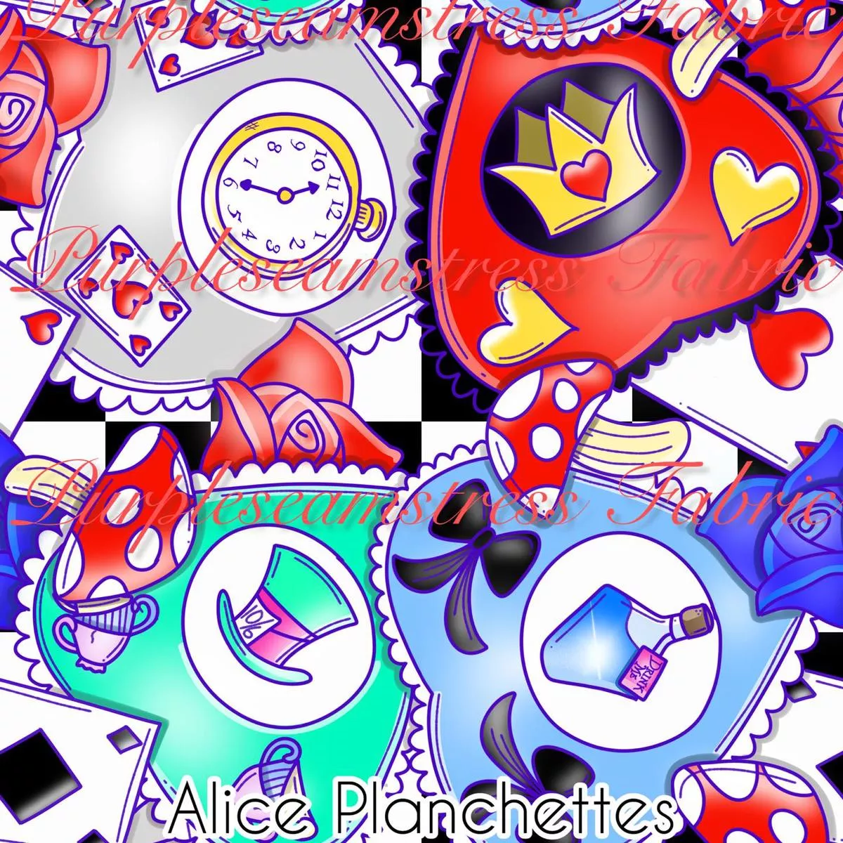 Alice PlanchettesFabric