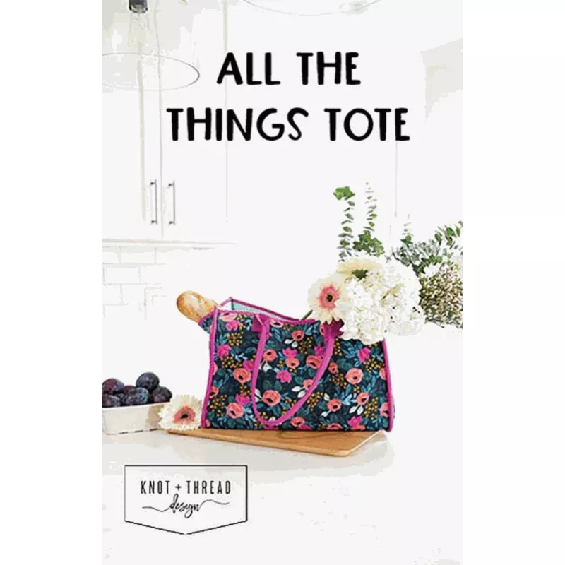All the Things Tote Pattern by Kaitlyn Howell