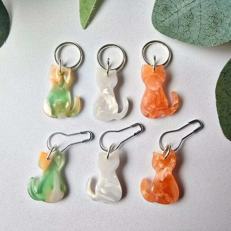 Anna Cat Stitch Markers