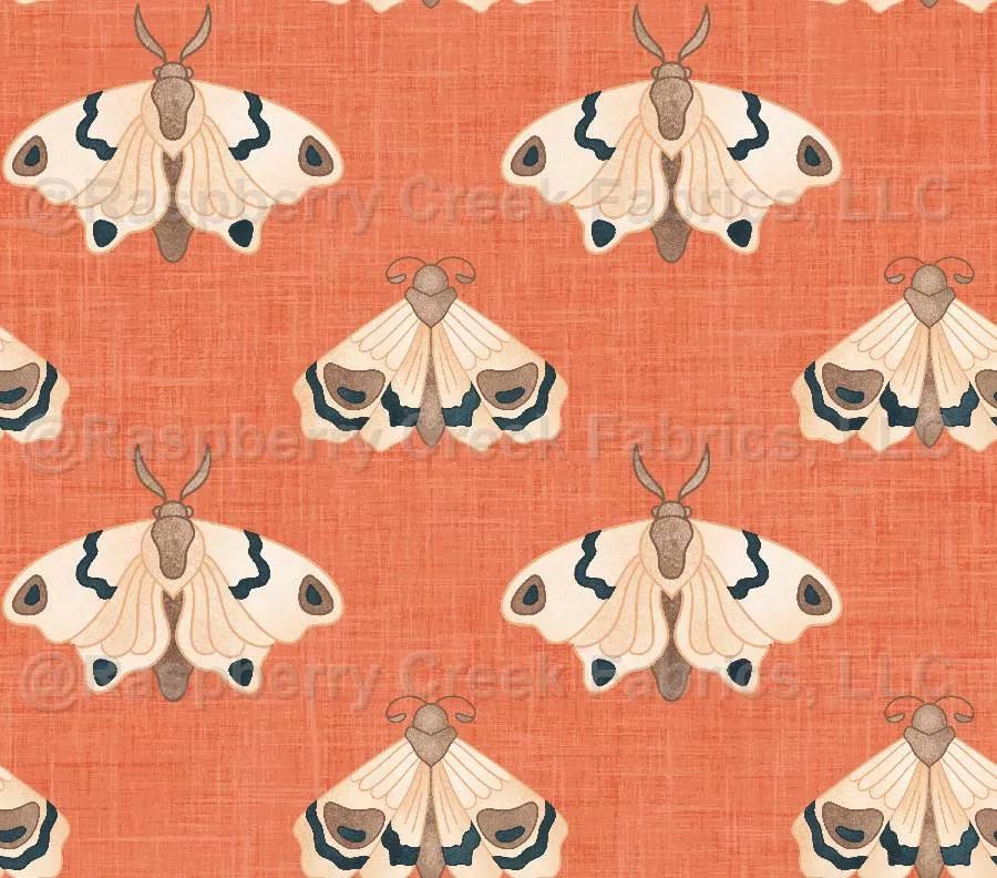 Apothecary Moths Orange