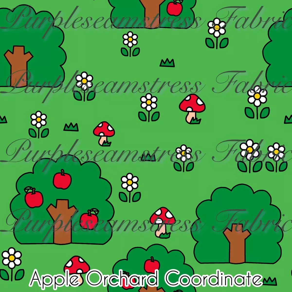 Apple Orchard CoordinateFabric