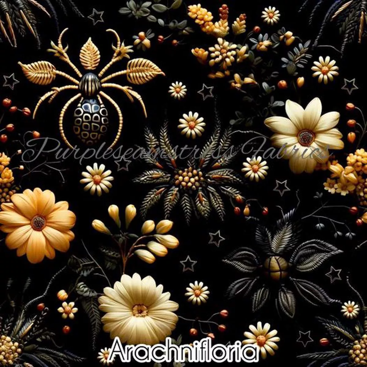 ArachnifloriaFabric