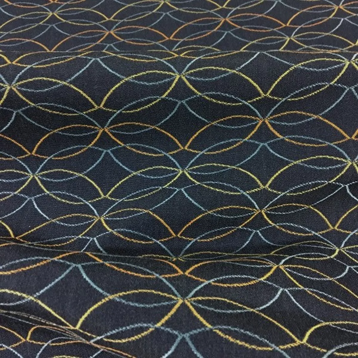 Arc-Com Cascade Twilight Crypton Blue Upholstery Fabric