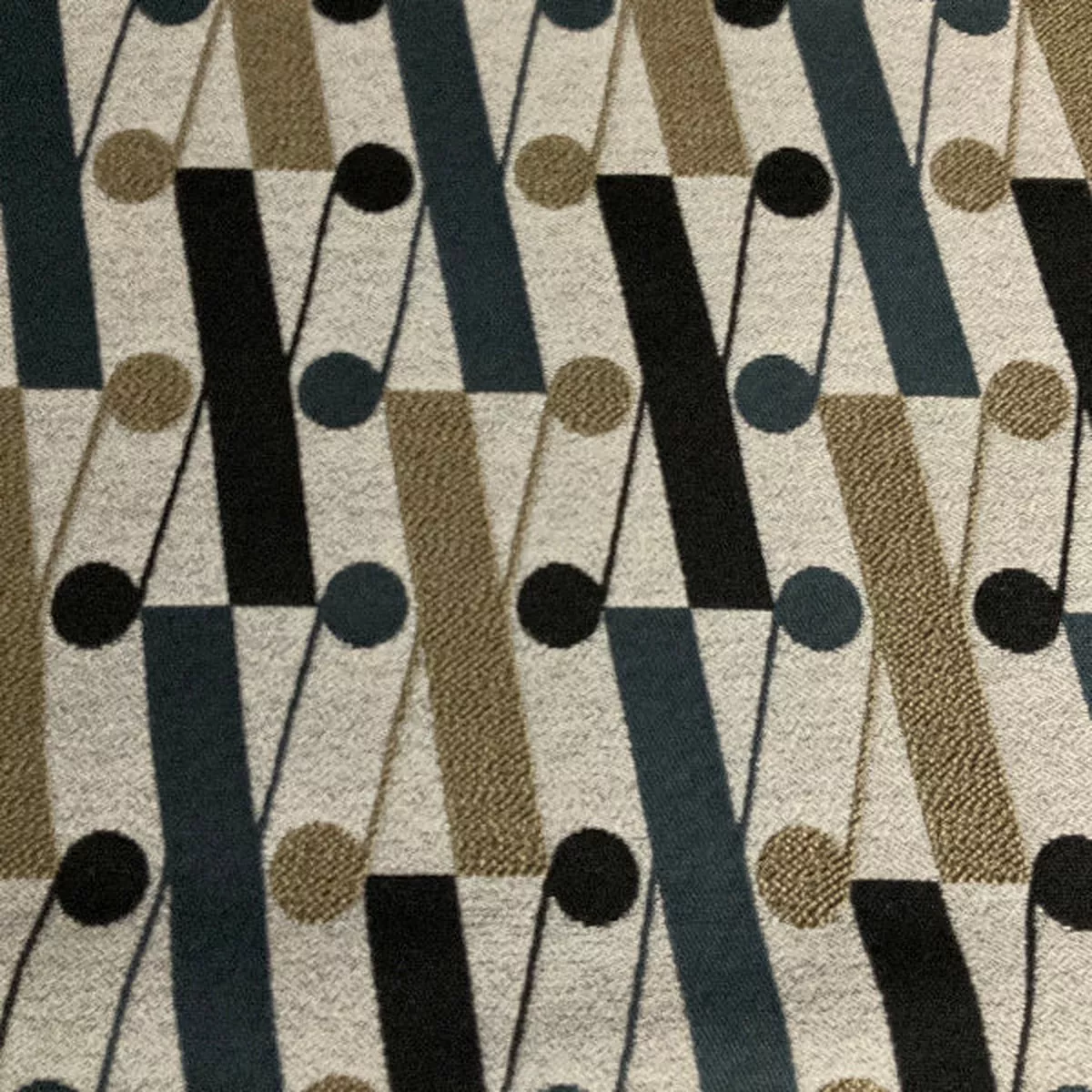 Arc-Com X Pattern Stone Upholstery Fabric