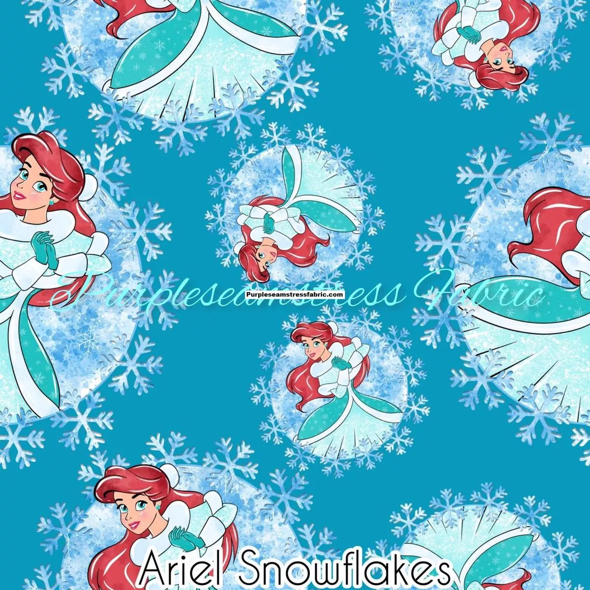 Ariel SnowflakesFabric