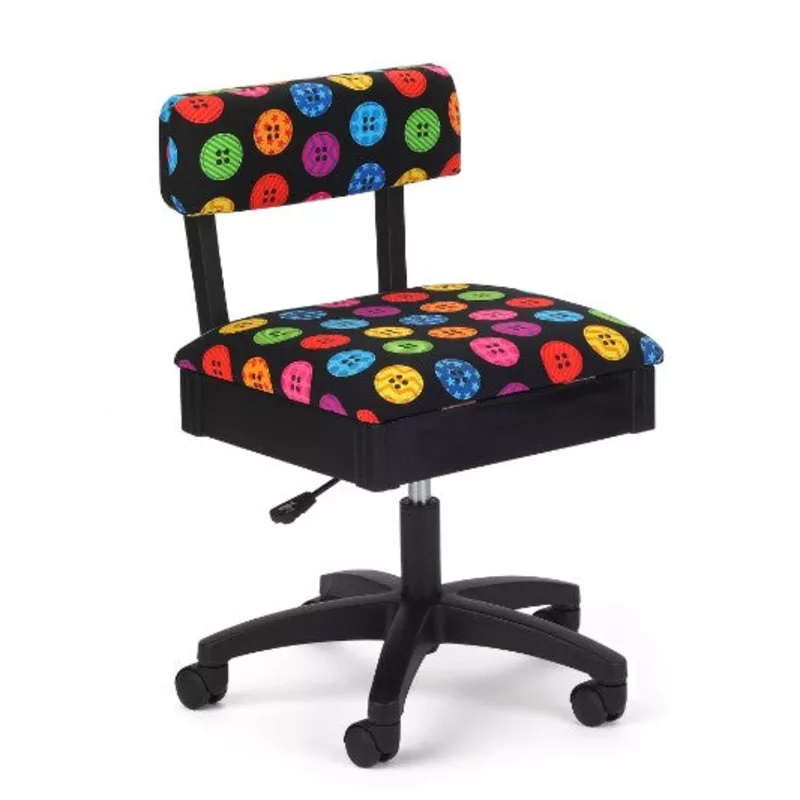 Arrow Adjustable Height Hydraulic Chair – Bright Button