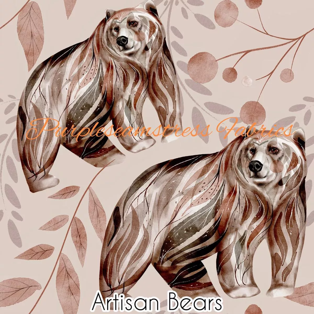 Artesian BearsFabric