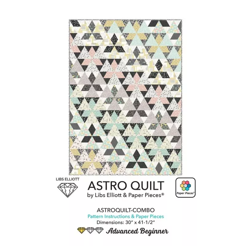 Astro Quilt Pattern and Paper Pieces