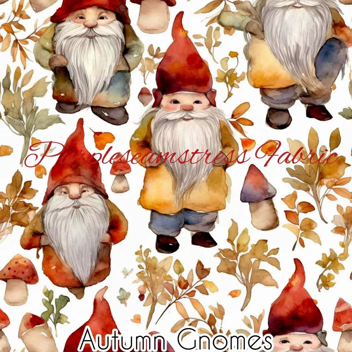 Autumn GnomesFabric