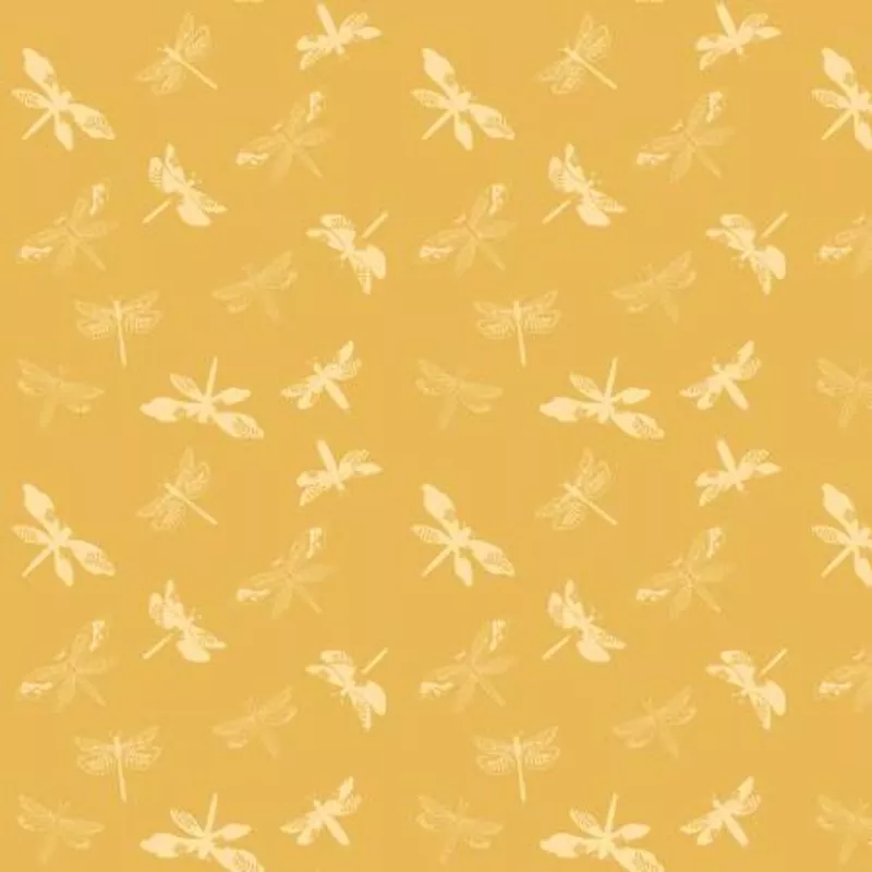 Awakening – Libellulas – Gold – Yardage