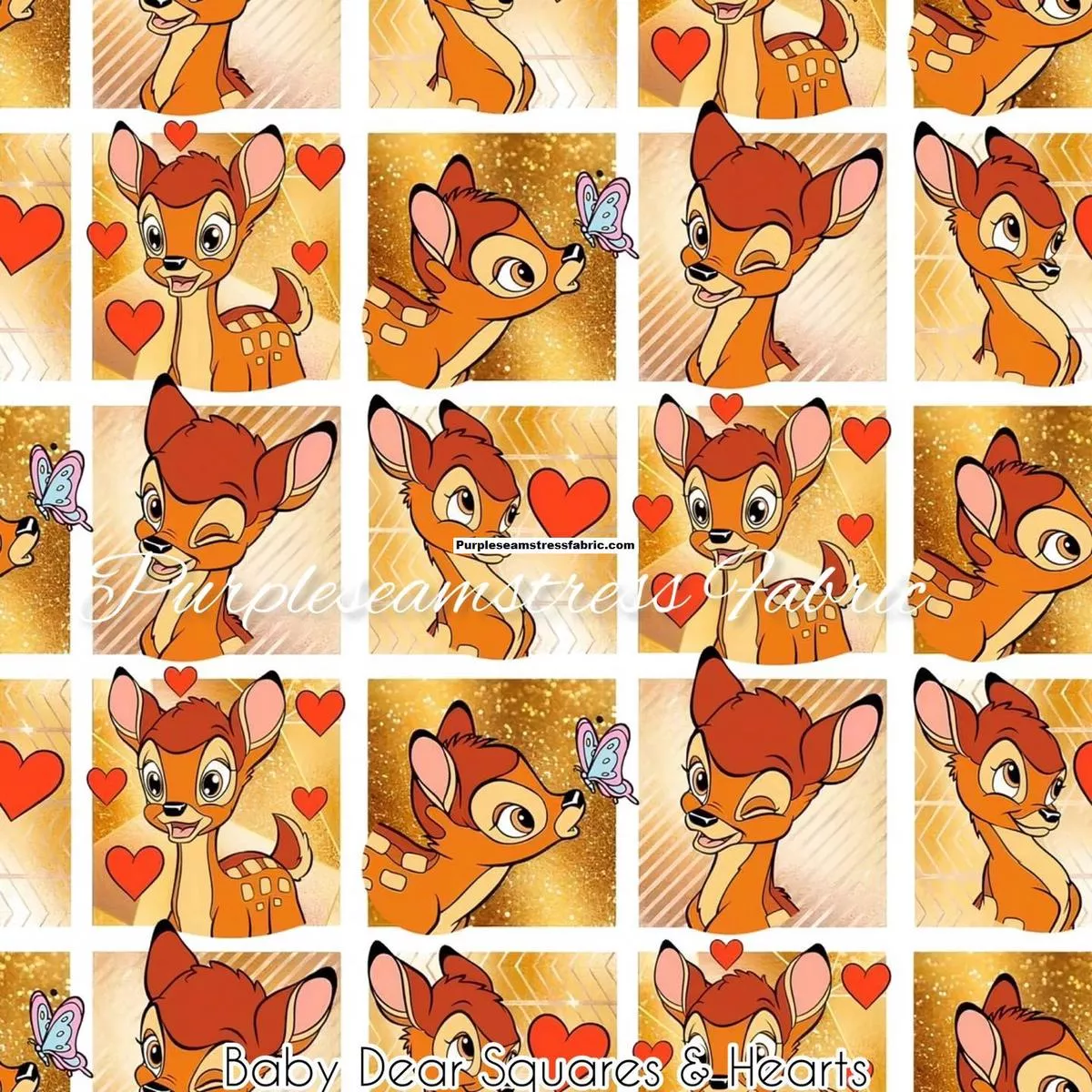 Baby Deer Squares & Hearts…