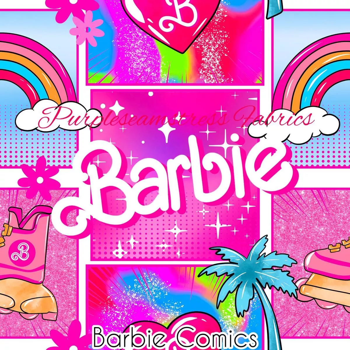 Barbie ComicsFabric