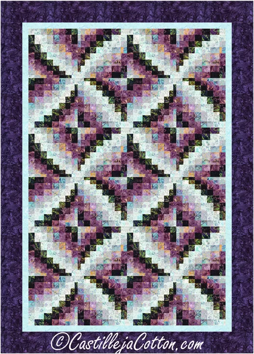 Bargello Windmills Quilt Pattern