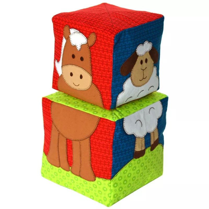 Barnyard Blocks Downloadable Pattern