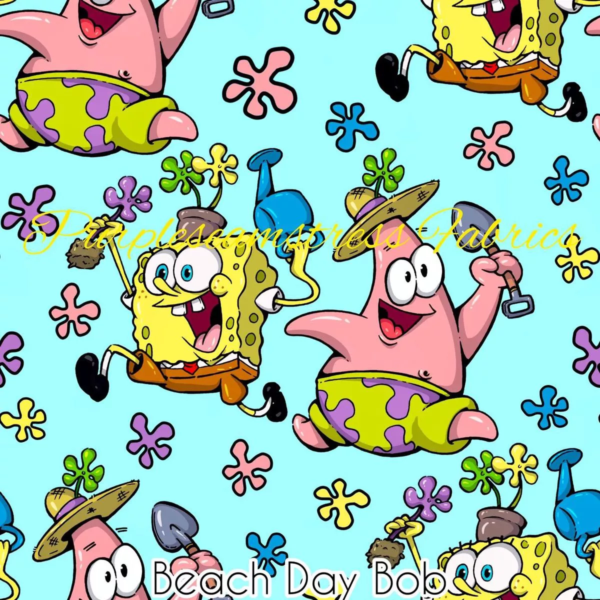 Beach Day BobFabric
