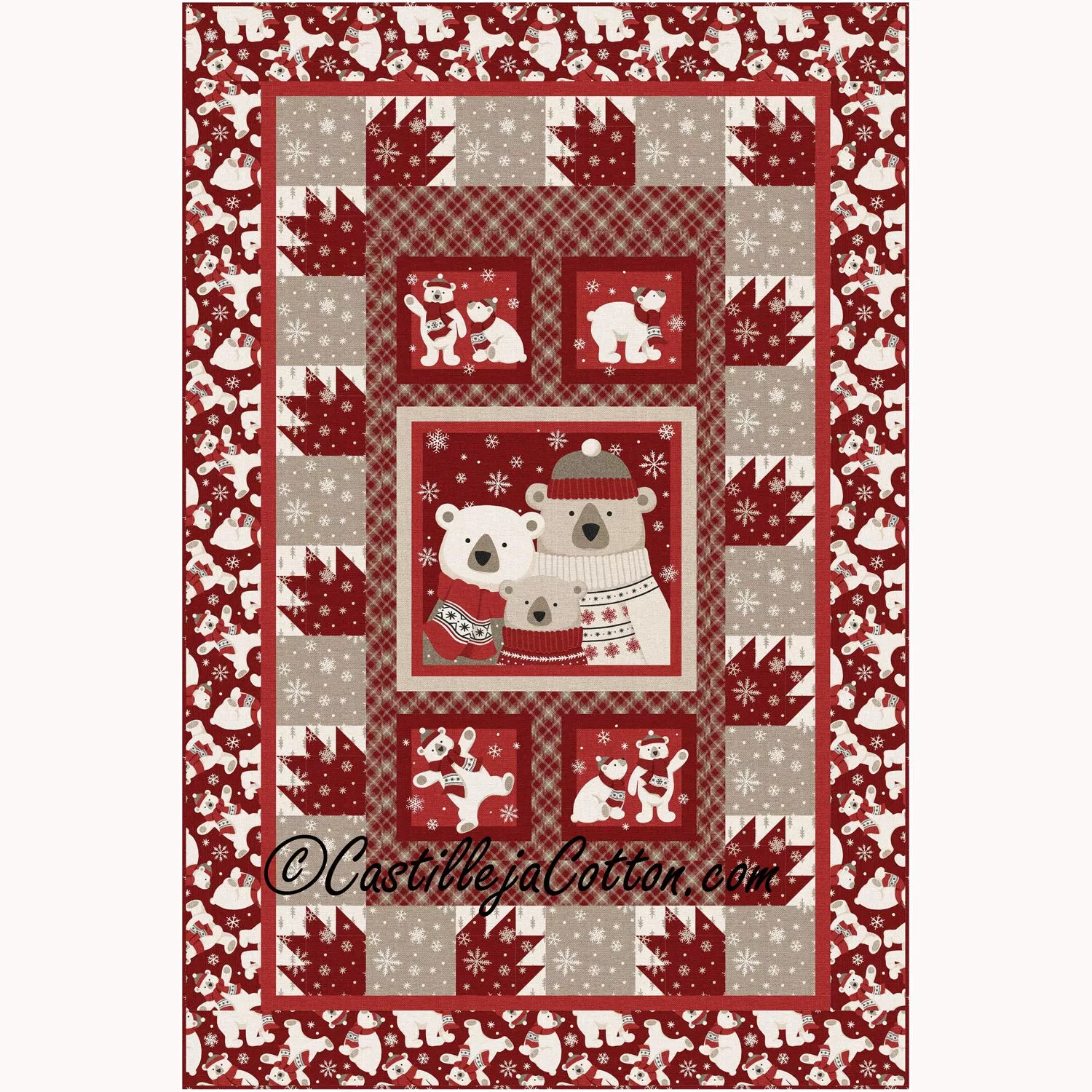 Bearly ChristmasDownloadable Pattern