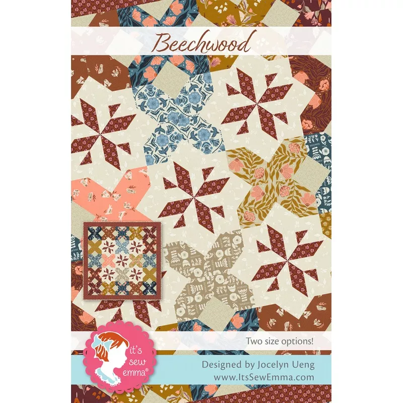 Beechwood Quilt Pattern by It”s Sew Emma