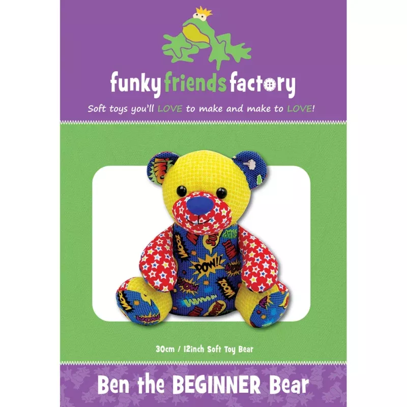 Ben the Beginner Bear Pattern