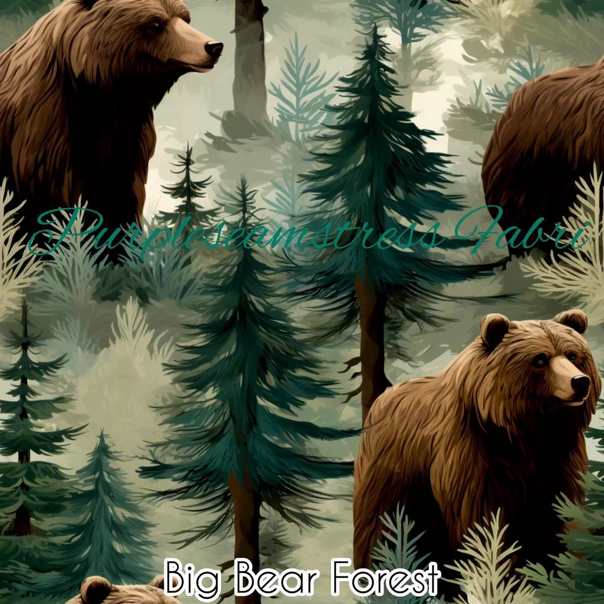 Big Bear ForestFabric