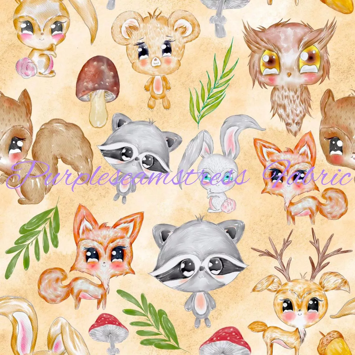 Big Eyed BabiesFabric