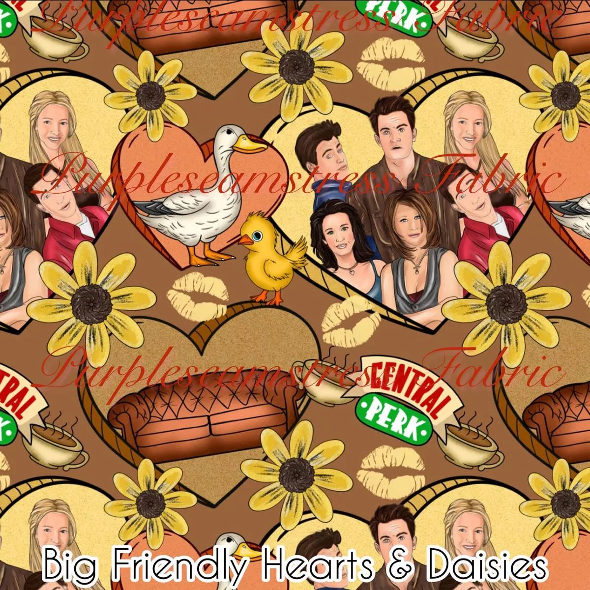 Big Friendly Hearts & Daisies …