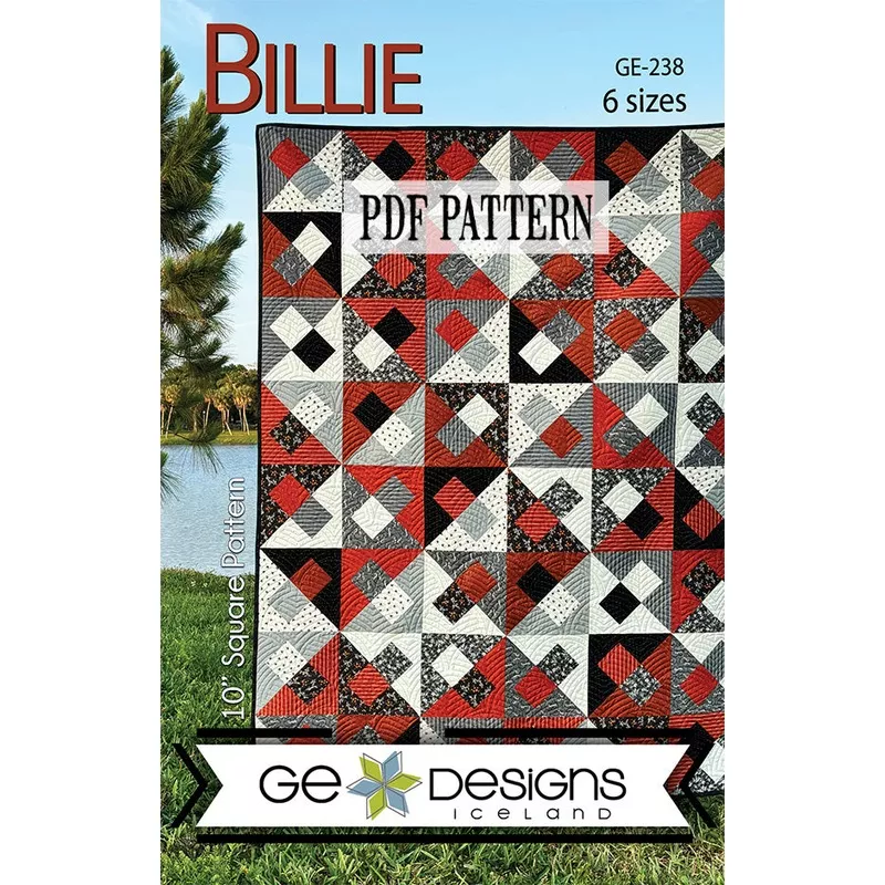 Billie – 10″ Square PDF Pattern 238
