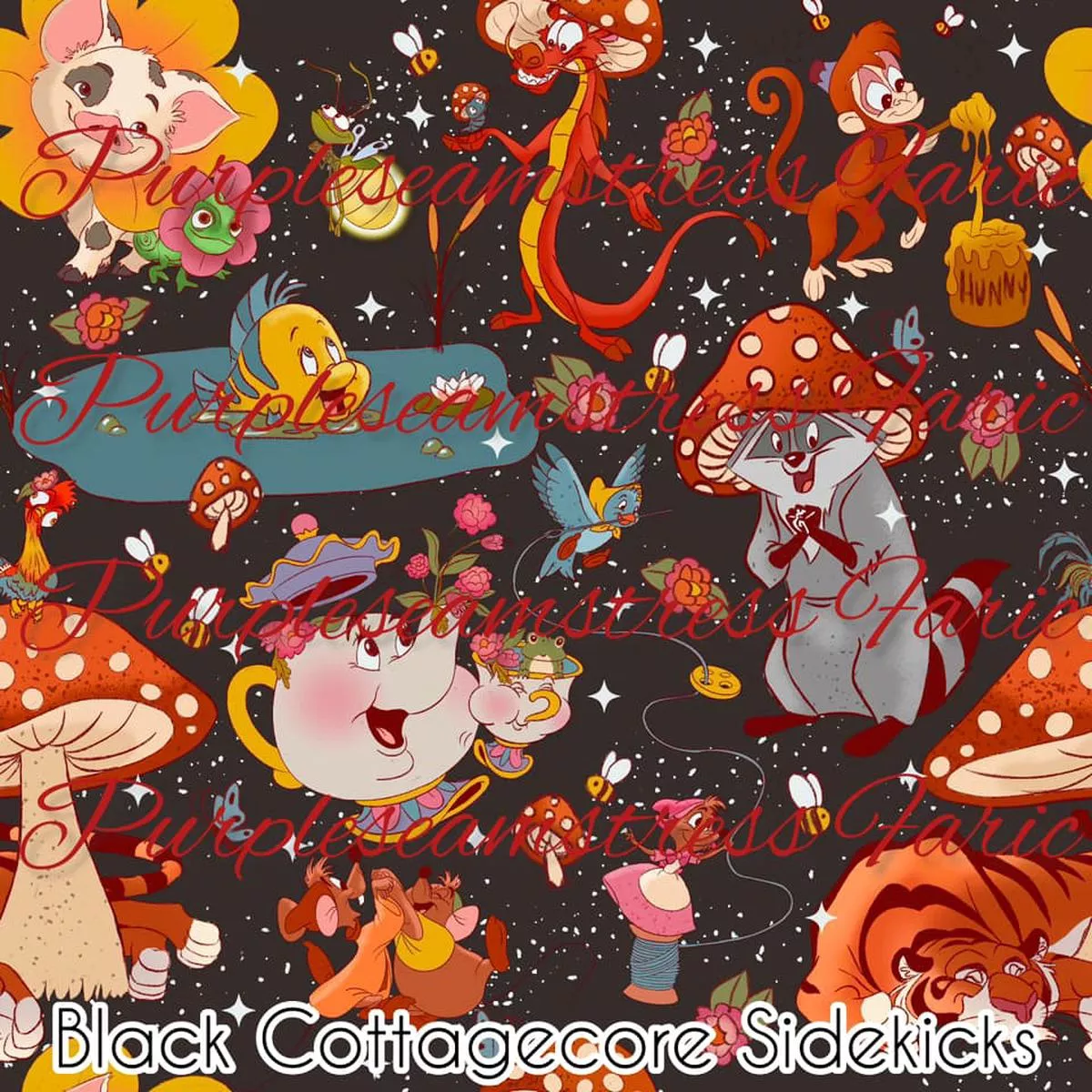 Black Cottagecore SidekicksFabr…