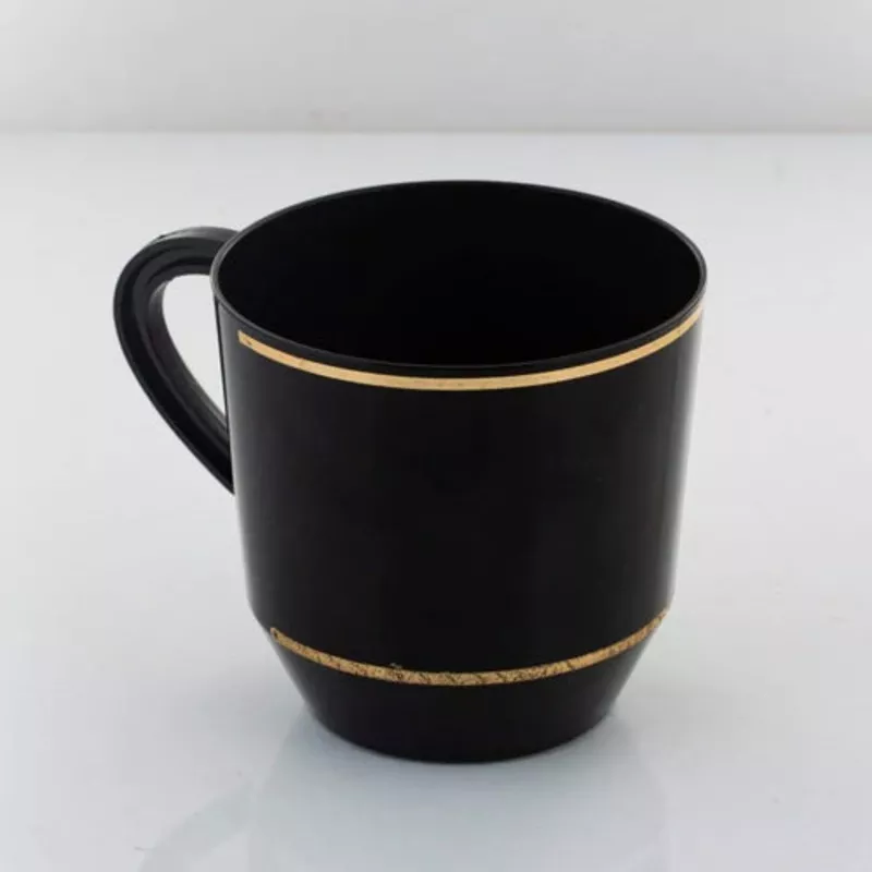 Black – Gold 12.5 oz Teacups