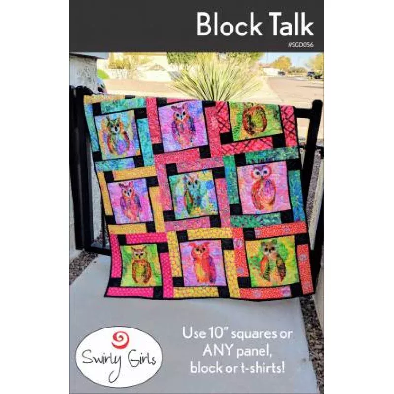 Block Talk Quilt Pattern