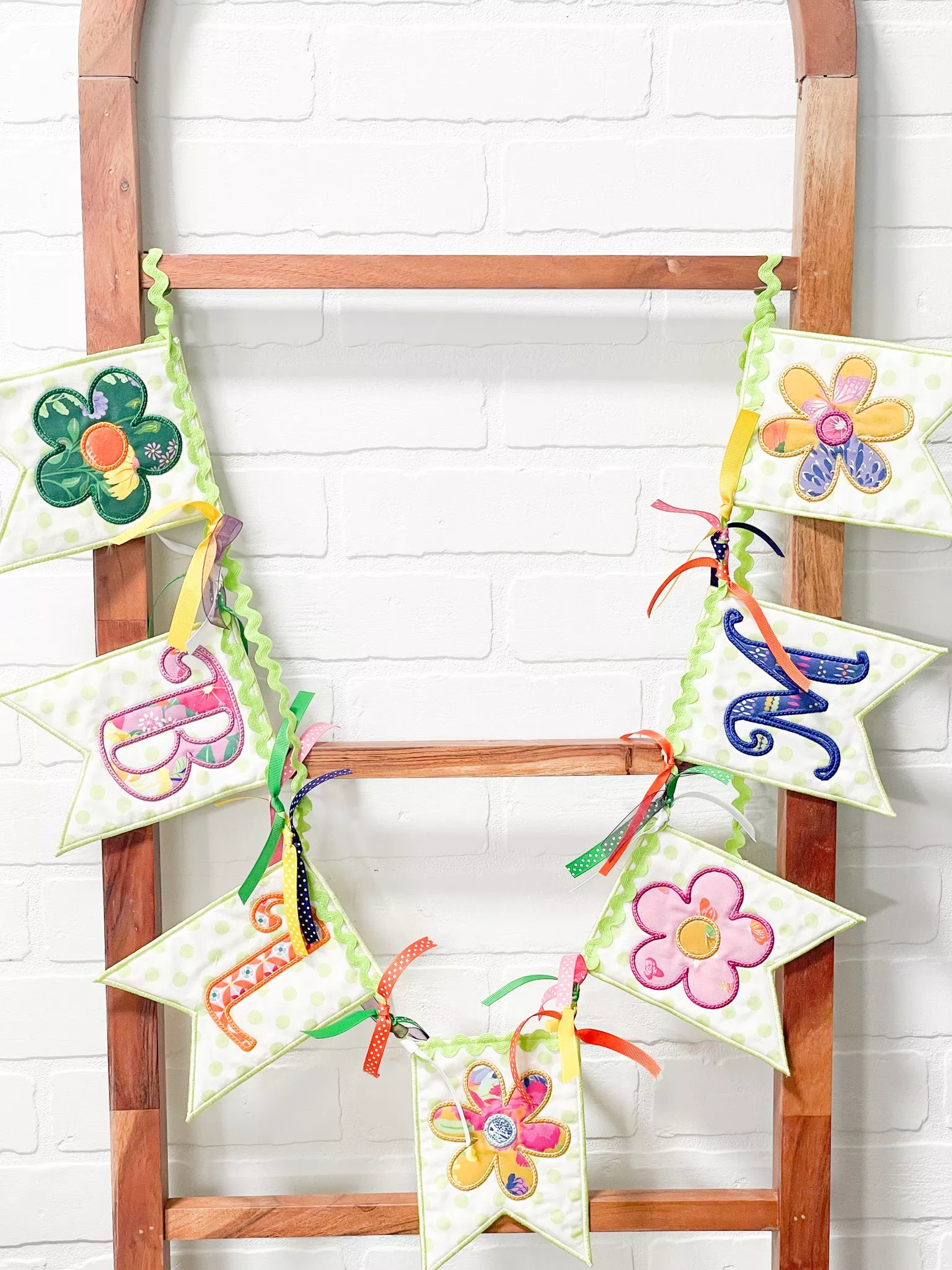 Bloom Banner Sewing & Embroidery (Downloadable Pattern)