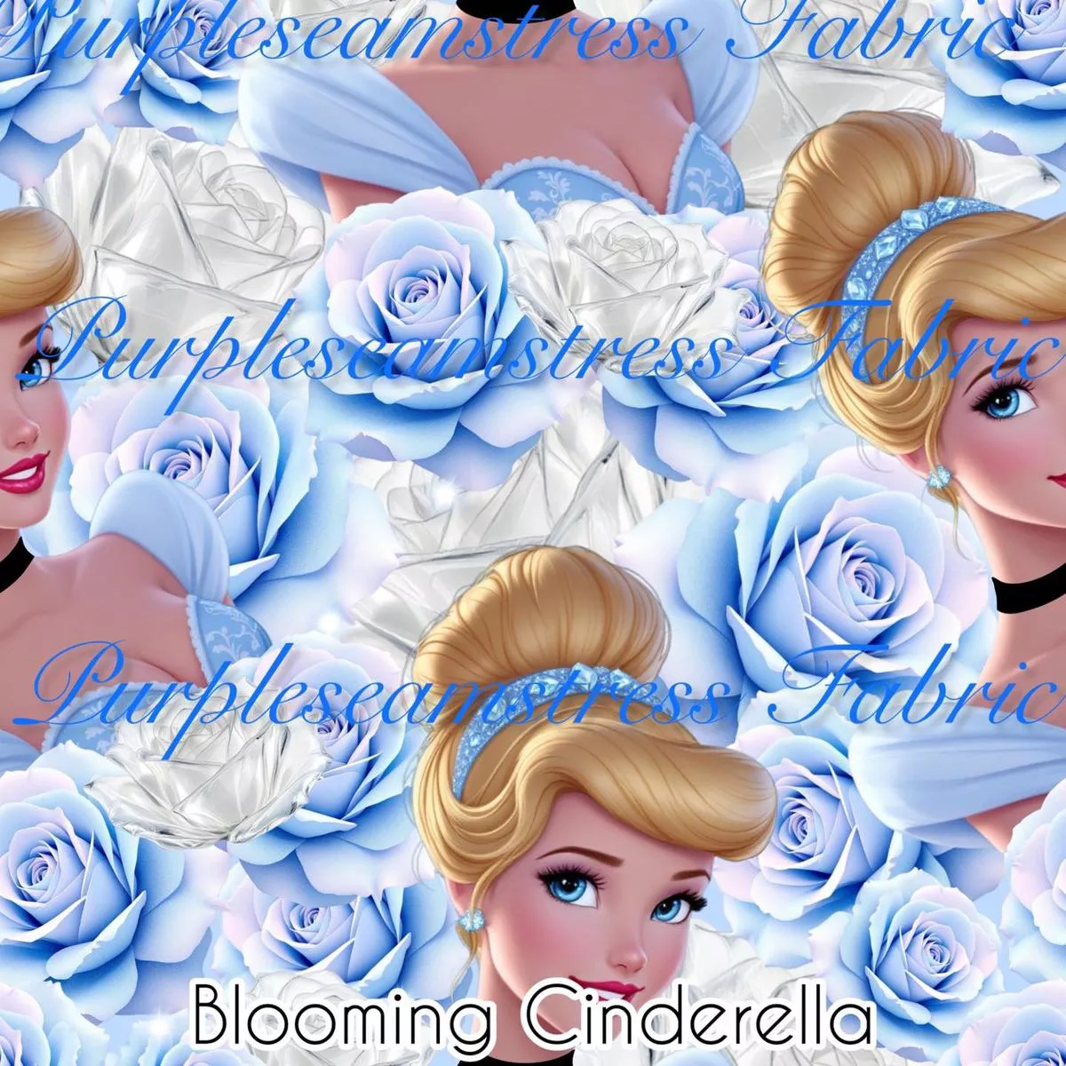 Blooming CinderellaFabric