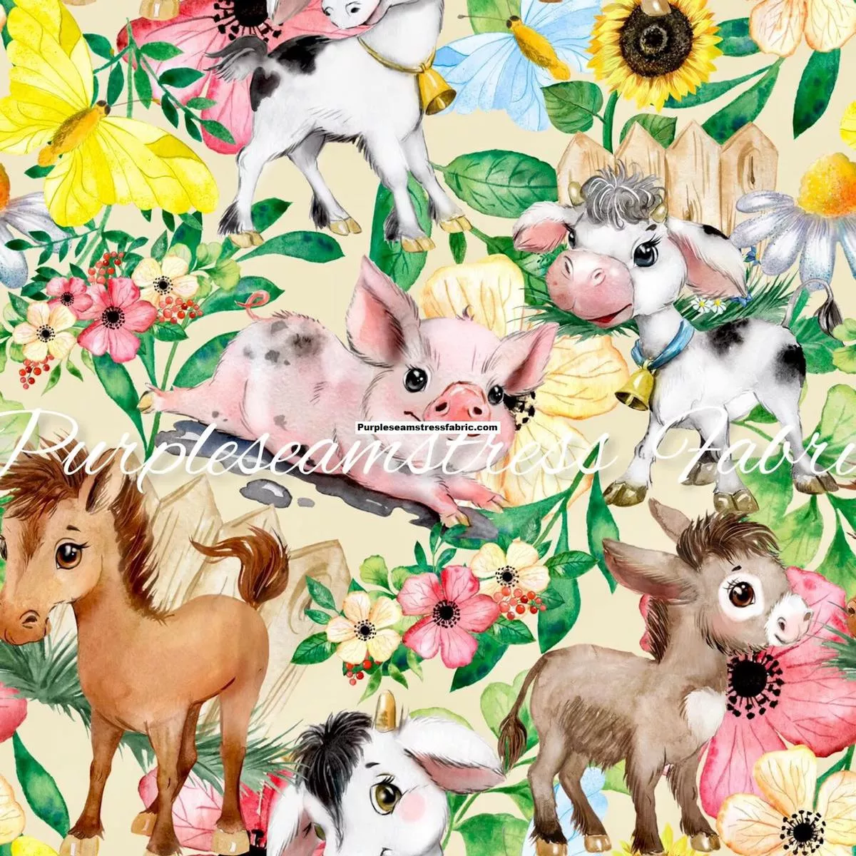 Blooming FarmFabric