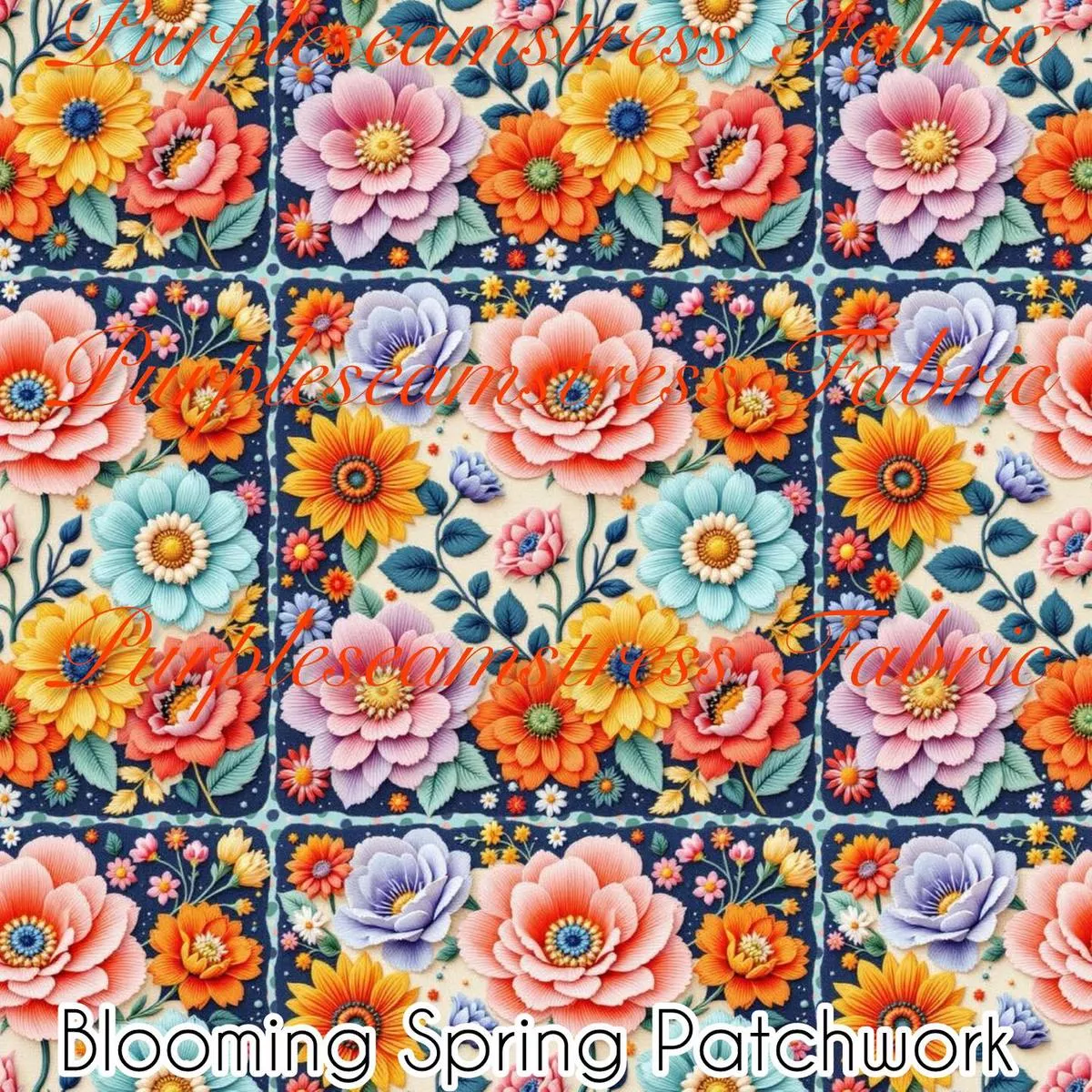 Blooming Spring PatchoworkFabri…
