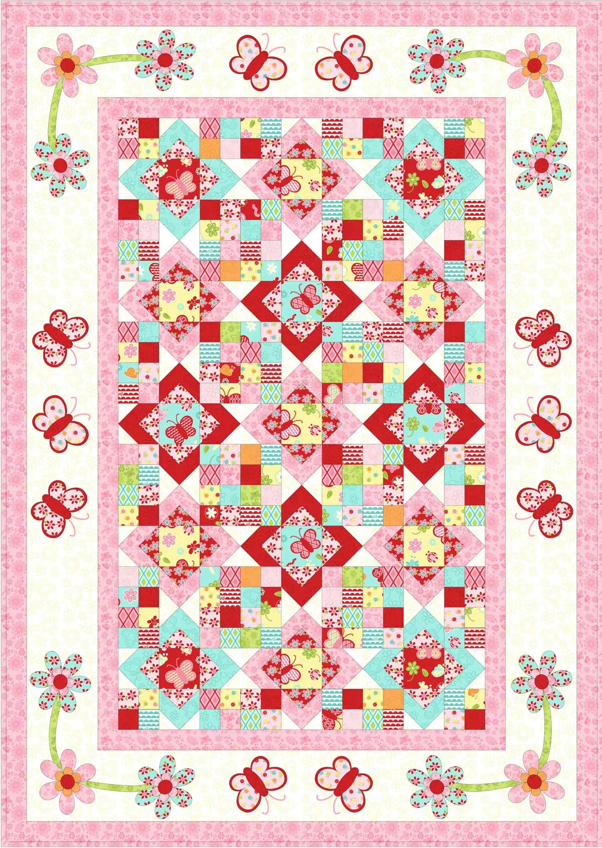 Blossom Like A Butterfly Downloadable Pattern